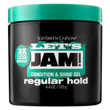 SoftSheen-Carson Let’s Jam! Condition & Shine Gel – Regular Hold, 4.4 oz - ANNS BEAUTY SUPPLY